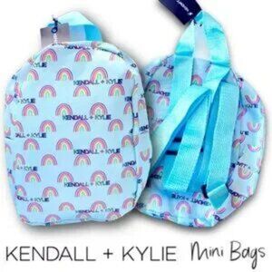 Womens Kendall And Kylie Mini Rainbow Bucket Backpack (FREE With $50 Purchase)